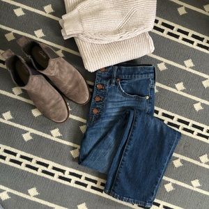 Madewell Perfect Vintage Jean Button-Front